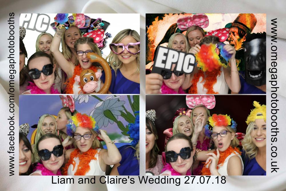 Liam & Claire's Wedding | View more photos from the event at gallery.omegaphotobooths.co.uk/u/Omega-Photobooths/Liam-Claires-Wedding